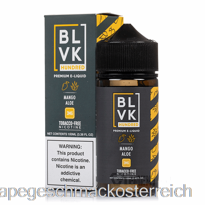 Mango Aloe - Blvk - 100ml 0mg Vape-Geschmack